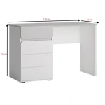 Pisarniška miza ALBA . Pisarniška miza ALBA, združuje funkcionalnost in sodoben dizajn, idealna je za vsako delovno okolje. Izdelana je iz trpežne iverne