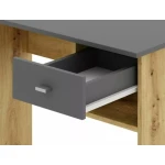 Pisarniška miza ARINA 2 . Pisarniška miza ARINA 2, je eleganten kos pohištva, ki popestri vsak prostor s svojo obliko in priročnostjo. Narejena je iz