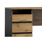 Pisarniška miza BIBAS . Pisarniška miza BIBAS, je eleganten kos pohištva, ki popestri vaš prostor. Je zelo priročen in eleganten. Narejena je iz