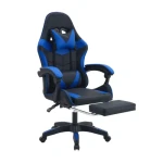 Pisarniški GAMING stol DOLY EXTRA . Pisarniški gaming stol DOLY EXTRA v modro črnem umetnem usnju je narejen za udobje prav vsakega posameznika, ki preživi