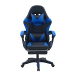 Pisarniški GAMING stol DOLY EXTRA . Pisarniški gaming stol DOLY EXTRA v modro črnem umetnem usnju je narejen za udobje prav vsakega posameznika, ki preživi