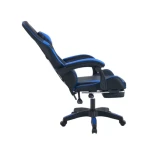 Pisarniški GAMING stol DOLY EXTRA . Pisarniški gaming stol DOLY EXTRA v modro črnem umetnem usnju je narejen za udobje prav vsakega posameznika, ki preživi