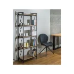 Pisarniški regal LISA 3 . Regal LISA 3 je primeren za pisarniške sobe ali kot dodatek v vsak prostor, kot knjižni regal. Narejena je iz kovine in MDF.