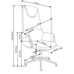Pisarniški stol ALAN . Pisarniški stol ALAN je zelo eleganten in udoben stol, ki lepo sovpada s tako klasičnim kot sodobnim pohištvom. Je vrtljiv in