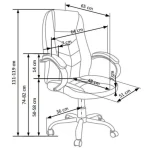 Pisarniški stol DOC . Pisarniški stol DOC je zelo eleganten in udoben stol, ki lepo sovpada s tako klasičnim kot sodobnim pohištvom. Je vrtljiv in