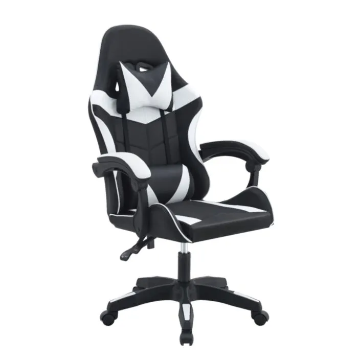 Pisarniški stol DOLY belo črno umetno usnje . Pisarniški stol DOLY belo črno umetno usnje je narejen za udobje prav vsakega posameznika, ki preživi dlje