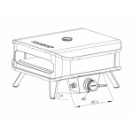 PLINSKA PEČ ZA PICO COZZE 5KW 33 CM S TERMOMETROM - slika 9