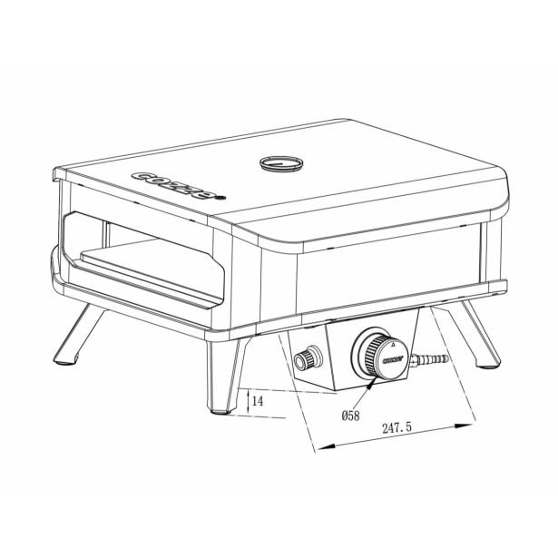 plinska-pec-za-pico-cozze-5kw-33-cm-s-termometrom-3332140-8 PLINSKA PEČ ZA PICO COZZE 5KW 33 CM S TERMOMETROM - slika 9