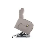 Počivalnik BERT - bež . Počivalnik BERT - bež, je eleganten in zelo udoben kos pohištva, ki je primeren za vsak prostor. Narejen je iz žametne tkanine,