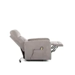 Počivalnik BERT - bež . Počivalnik BERT - bež, je eleganten in zelo udoben kos pohištva, ki je primeren za vsak prostor. Narejen je iz žametne tkanine,