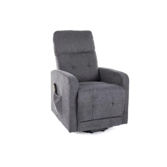 Počivalnik BERT - siva Počivalnik BERT - siva . Počivalnik BERT - siva, je eleganten in zelo udoben kos pohištva, ki je primeren za vsak prostor. Narejen je iz žametne tkanine,