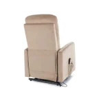 Počivalnik IZI - bež, je eleganten in zelo udoben kos pohištva, ki je primeren za vsak prostor. Narejen je iz žametne tkanine, kar zagotavlja prijetno