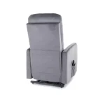 Počivalnik IZI - siva . Počivalnik IZI - siva, je eleganten in zelo udoben kos pohištva, ki je primeren za vsak prostor. Narejen je iz žametne tkanine, kar