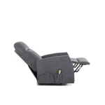 Počivalnik LUNA . Počivalnik LUNA, je eleganten in zelo udoben kos pohištva, ki je primeren za vsak prostor. Narejen je iz blaga, kar zagotavlja prijetno