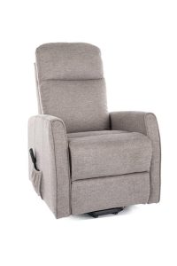 Počivalnik LUNA, je eleganten in zelo udoben kos pohištva, ki je primeren za vsak prostor. Narejen je iz blaga, kar zagotavlja prijetno sedenje oziroma