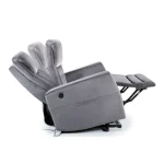 Počivalnik TANGENTA . Počivalnik TANGENTA je električni ležalnik, narejen za udobje. Ima nastavljiv naslon za glavo ter regulirate ga z žičnim daljinskim