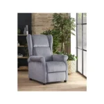 Počivalnik TINE . Privoščite si sprostitev v udobnem fotelju TINE. Fotelj ima funkcijo ležanja in poskrbi za večjo udobje in sprostitev. Narejen je iz