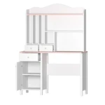 Polica LINA . Polica LINA je odličen dodatek h pisani mizi LINA. Polica LINA je podaljšek s funkcionalnimi policami in prostorom za spravljanje stvari.