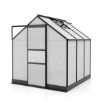 POLIKARBONATNI RASTLINJAK VITAVIA APOLLO 3800 VP6MM 2X2M ČRNA