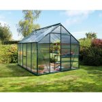 POLIKARBONATNI RASTLINJAK VITAVIA MERIDIAN 1 8300 VP6MM SMARAGDNA 2.6X3.2M