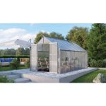 POLIKARBONATNI RASTLINJAK VITAVIA MERIDIAN 2 11500 VP6MM ALU 2.6X4.4M