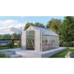 POLIKARBONATNI RASTLINJAK VITAVIA MERIDIAN 2 9900 VP6MM ALU 2.6X3.8M