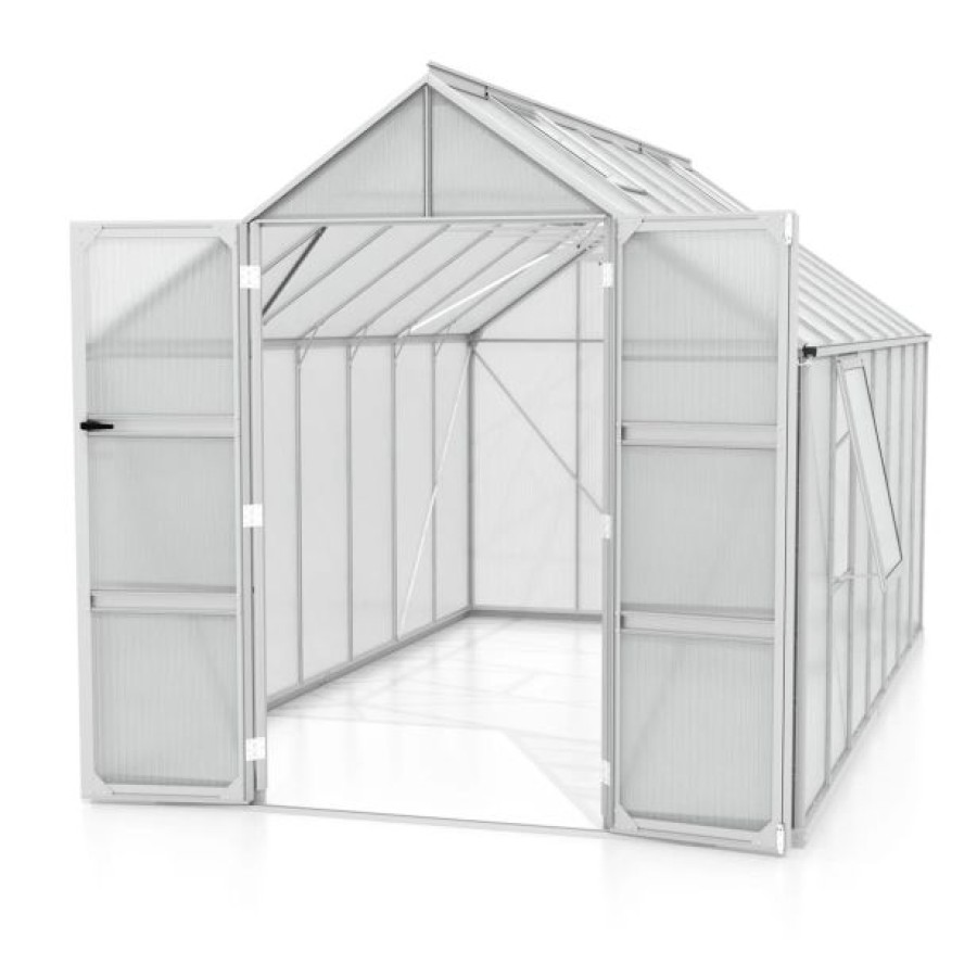 POLIKARBONATNI RASTLINJAK VITAVIA OLYMP 11500 HKP4MM 254X257X448 - slika 2