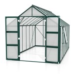 POLIKARBONATNI RASTLINJAK VITAVIA OLYMP 11500 HKP4MM SMARAGDNA 254X257X448 - slika 2