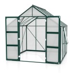 POLIKARBONATNI RASTLINJAK VITAVIA OLYMP 6700 HKP4 MM SMARAGDNA 254X257X261 - slika 2