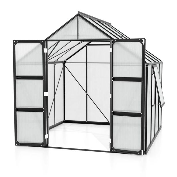 polikarbonatni-rastlinjak-vitavia-olymp-6700-hkp6mm-crna-254x258x254-3448941-1 POLIKARBONATNI RASTLINJAK VITAVIA OLYMP 6700 HKP6MM ČRNA 254X258X254 - slika 2