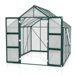 POLIKARBONATNI RASTLINJAK VITAVIA OLYMP 8300 HKP4MM SMARAGDNA 254X257X324 - slika 2