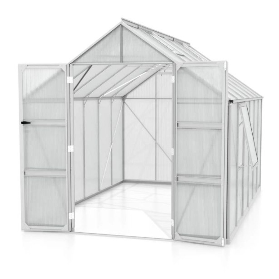 POLIKARBONATNI RASTLINJAK VITAVIA OLYMP 9900 HKP 4 MM 254X257X386 - slika 2