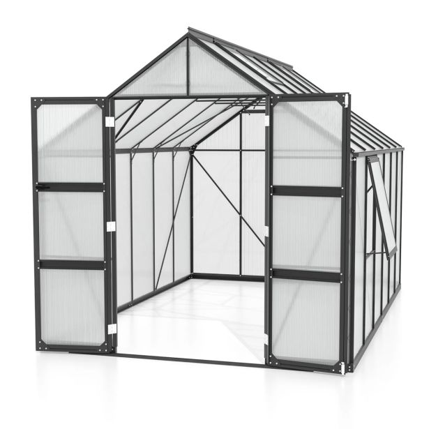 polikarbonatni-rastlinjak-vitavia-olymp-9900-hkp4mm-crna-254x257x386-3448946-1 POLIKARBONATNI RASTLINJAK VITAVIA OLYMP 9900 HKP4MM ČRNA 254X257X386 - slika 2
