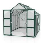 POLIKARBONATNI RASTLINJAK VITAVIA OLYMP 9900 HKP4MM SMARAGDNA 254X257X386 - slika 2