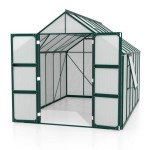 POLIKARBONATNI RASTLINJAK VITAVIA OLYMP 9900 HKP6MM SMARAGDNA 254X257X386 - slika 2