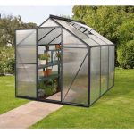 POLIKARBONATNI RASTLINJAK VITAVIA TRITON 3800 HKP 6 MM ČRNA 207X198X193