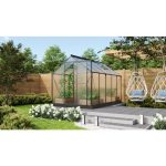 POLIKARBONATNI RASTLINJAK VITAVIA TRITON 6200 HKP 4 MM ČRNA 207X198X317