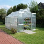 POLIKARBONATNI RASTLINJAK VITAVIA URAN 11500 HKP 6 MM ALUMINIJ 246X257X445 - slika 2