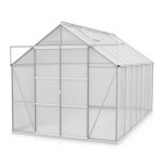 POLIKARBONATNI RASTLINJAK VITAVIA URAN 11500 HKP 6 MM ALUMINIJ 246X257X445 - slika 4