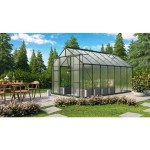 POLIKARBONATNI RASTLINJAK VITAVIA URAN 11500 HKP 6 MM SMARAGDNA 246X257X445 - slika 2