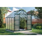 POLIKARBONATNI RASTLINJAK VITAVIA URAN 6700 HKP 4 MM SMARAGDNA 246X257X258 - slika 2