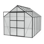 POLIKARBONATNI RASTLINJAK VITAVIA URAN 9900 HKP 4 MM ČRNA 246X257X383 - slika 3