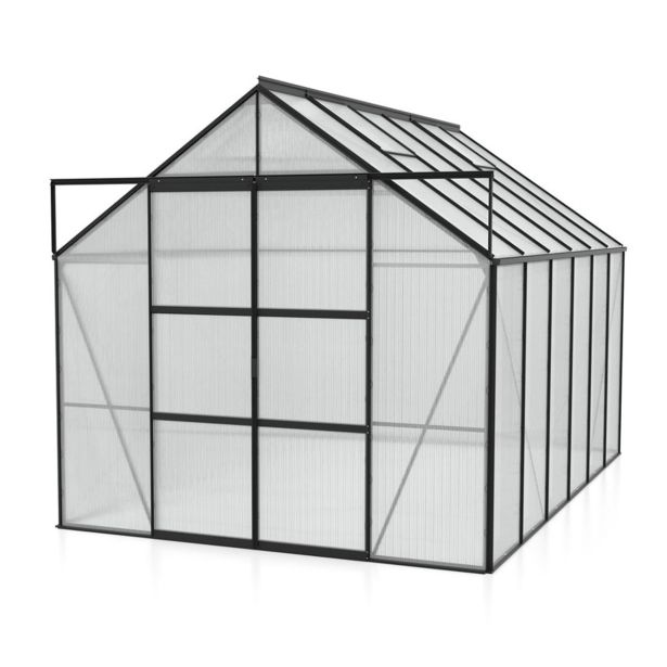 polikarbonatni-rastlinjak-vitavia-uran-9900-hkp-4-mm-crna-246x257x383-3448983-2 POLIKARBONATNI RASTLINJAK VITAVIA URAN 9900 HKP 4 MM ČRNA 246X257X383 - slika 3