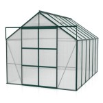POLIKARBONATNI RASTLINJAK VITAVIA URAN 9900 HKP 6 MM SMARAGDNA 246X257X383 - slika 3