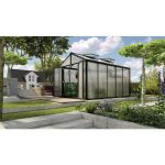 POLIKARBONATNI RASTLINJAK VITAVIA ZEUS COMFORT 10000 VP16MM ČRNA 2.6X3.9M