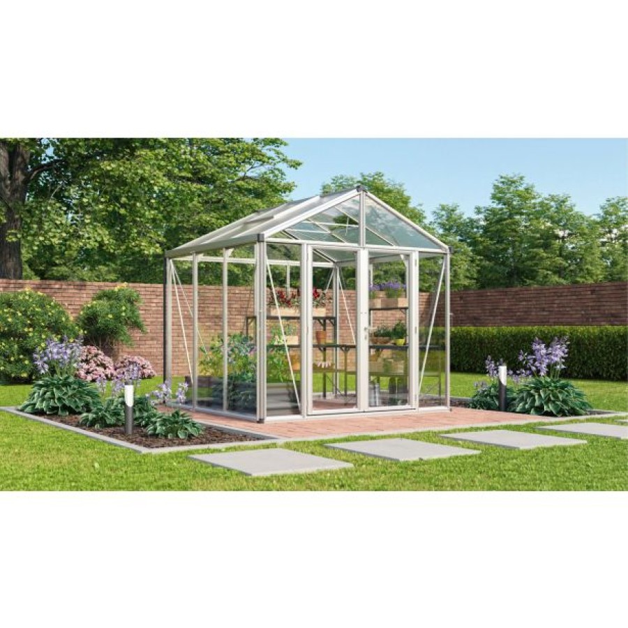 POLIKARBONATNI RASTLINJAK VITAVIA ZEUS COMFORT 6200 HKP3MM 258X242X250 - slika 2