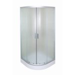 POLKROŽNA KAB. ZA PRHANJE FEROTEHNA PULSE 90R POLKROŽNA +KAD SILVER PR. SATINASTO ST.