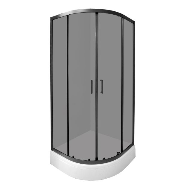 POLKROŽNA KAB. ZA PRHANJE FEROTEHNA TK MADERA 90R ČRNA POLKROŽNA KAB. ZA PRHANJE FEROTEHNA TK MADERA 90R ČRNA