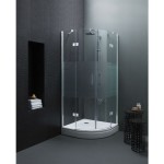 POLKROŽNA KAB. ZA PRHANJE KOLPA SAN TKP 100/K ATLAS SILVER PROF. PROZORNO STEK.