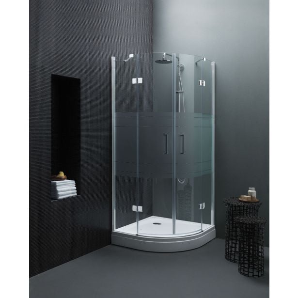 POLKROŽNA KAB. ZA PRHANJE KOLPA SAN TKP 100/K ATLAS SILVER PROF. PROZORNO STEK. POLKROŽNA KAB. ZA PRHANJE KOLPA SAN TKP 100/K ATLAS SILVER PROF. PROZORNO STEK.